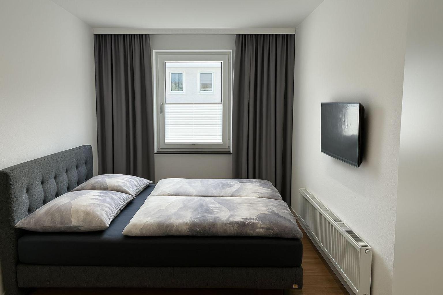 Am Rathaus Mit 2 Schlafzimmer Und 3 Betten Apartment